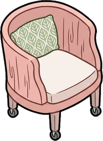 Chairs, a sticker from the The Flower Shop world