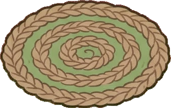 Rugs, a sticker from the The Flower Shop world