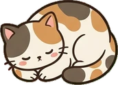 Cats and small animals, a sticker from the The Flower Shop world