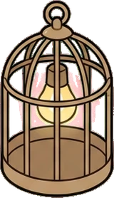 Candles and small lights, a sticker from the The Flower Shop world