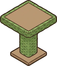 Tables for two, a sticker from the The Flower Shop world