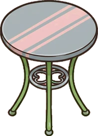 Tables for two, a sticker from the The Flower Shop world