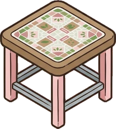 Tables for two, a sticker from the The Flower Shop world