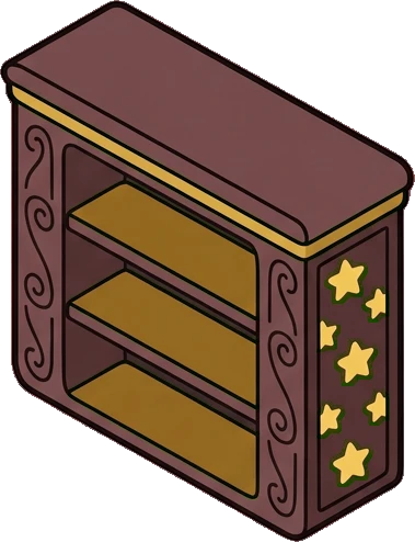 Bookcases, a sticker from the The Magic Classroom world