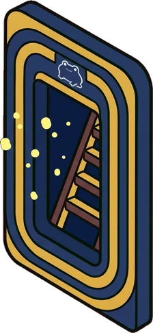 Doors, a sticker from the The Magic Classroom world