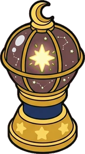Floor lamps, a sticker from the The Magic Classroom world