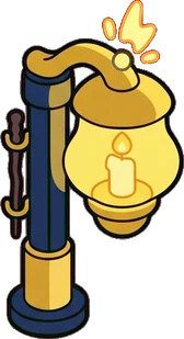 Floor lamps, a sticker from the The Magic Classroom world