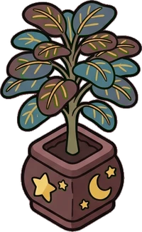 Floor plants, a sticker from the The Magic Classroom world