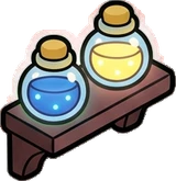 Garlands and hanging things, a sticker from the The Magic Classroom world