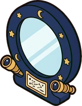 Mirrors, a sticker from the The Magic Classroom world