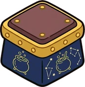 Poufs and ottomans, a sticker from the The Magic Classroom world
