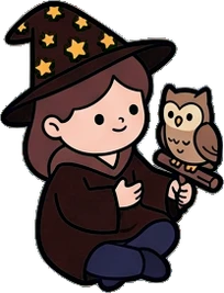People sitting, a sticker from the The Magic Classroom world