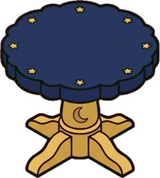 Tables for two, a sticker from the The Magic Classroom world