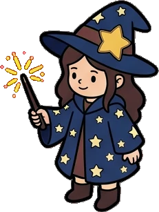 People standing, a sticker from the The Magic Classroom world