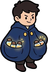 People standing, a sticker from the The Magic Classroom world