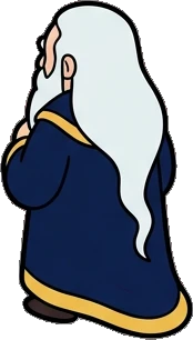 People standing, a sticker from the The Magic Classroom world