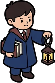 People standing, a sticker from the The Magic Classroom world