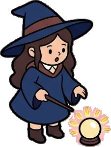 People standing, a sticker from the The Magic Classroom world