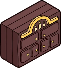 Wall cabinets, a sticker from the The Magic Classroom world