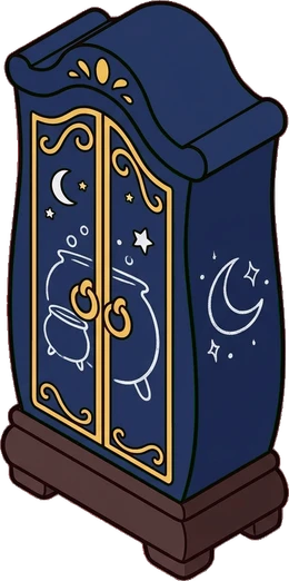 Wardrobes, a sticker from the The Magic Classroom world