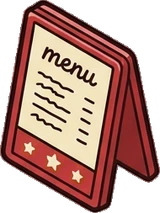 Collectibles, a sticker from the The Diner world