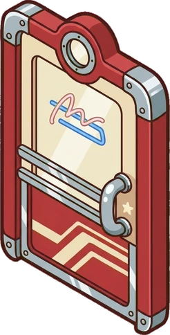 Doors, a sticker from the The Diner world