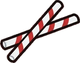 Little things, a sticker from the The Diner world