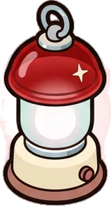 Candles and small lights, a sticker from the The Diner world
