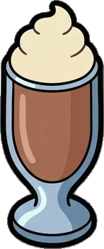 Food and drinks, a sticker from the The Diner world