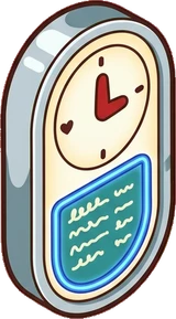 Wall lights, a sticker from the The Diner world